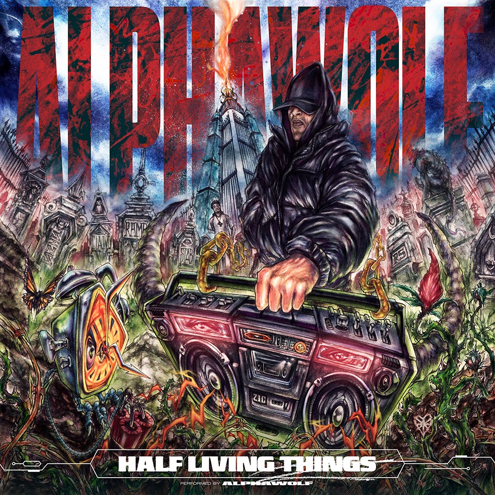 Alpha Wolf Half Living Things CD Jewel Case NEW SEALED