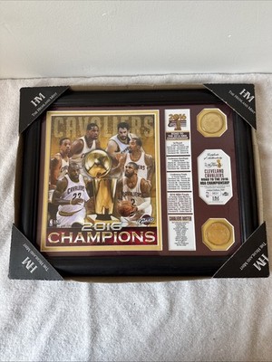 2016 Cleveland Cavaliers NBA Champions Highland Mint LE 0631/5000 Framed