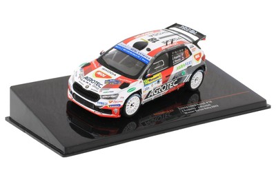SKODA Fabia Rally2 #18 J.Kopecky Winner Barum Rally 2023 1/43 ixo RAM907.22