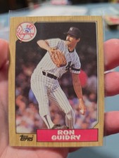 1987 Topps #375 Ron Guidry New York Yankees