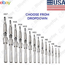 Adjustable Hand Reamer with Solid Pilot Sleeve H4-H17 HSS King Pin Reamer
