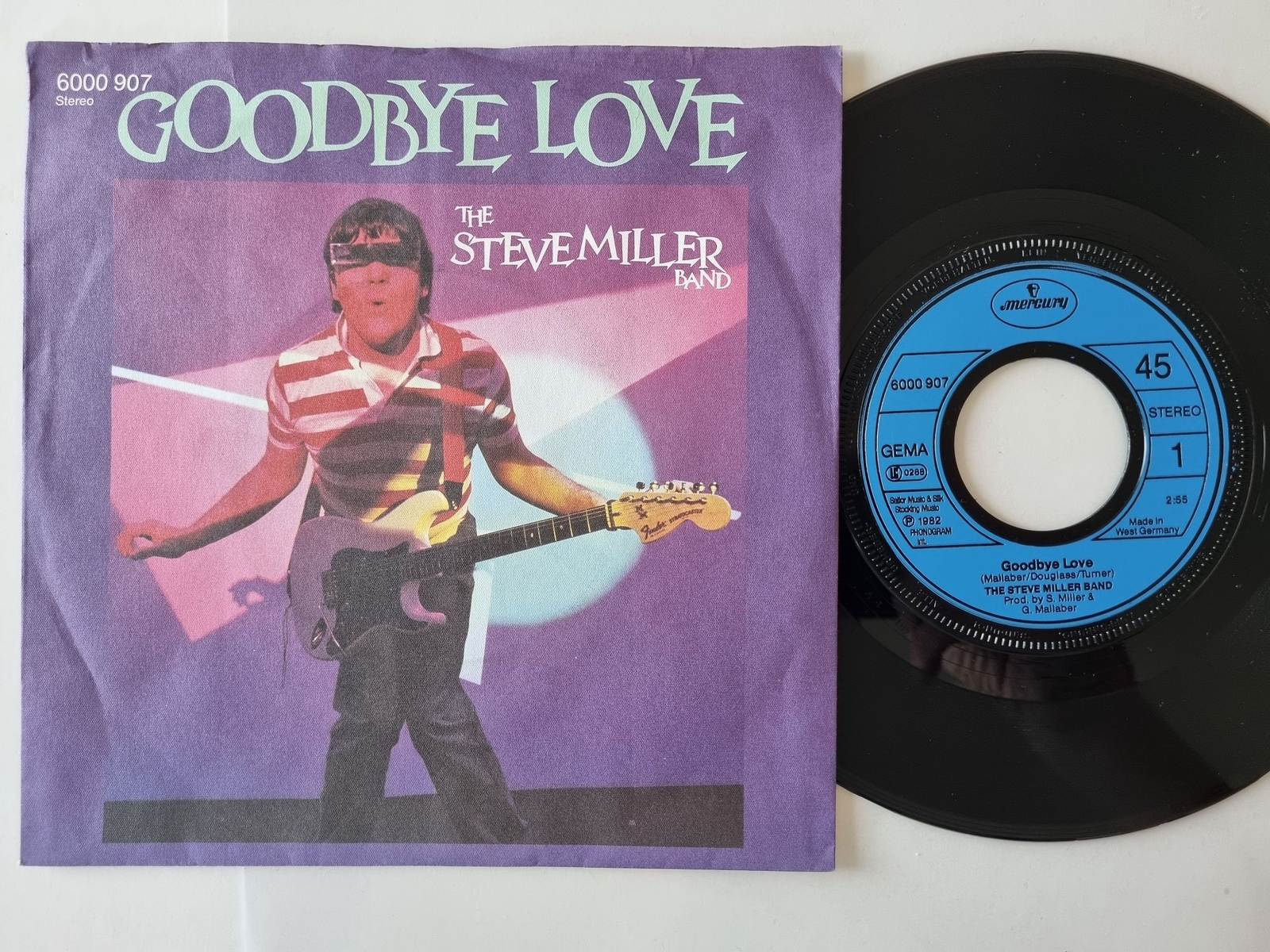 Steve Miller Band - Goodbye love 7'' Vinyl Germany
