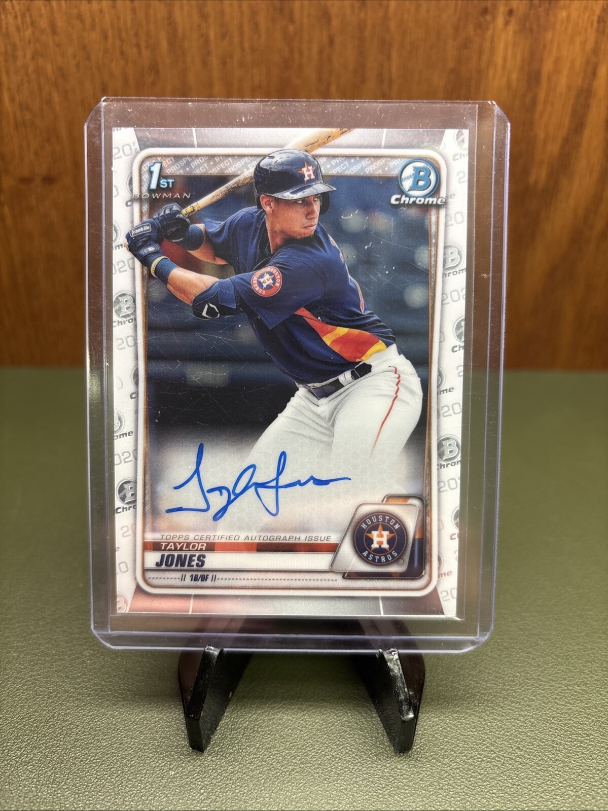 2020 Bowman Chrome #CPA-TJ Taylor Jones Prospect Autographs