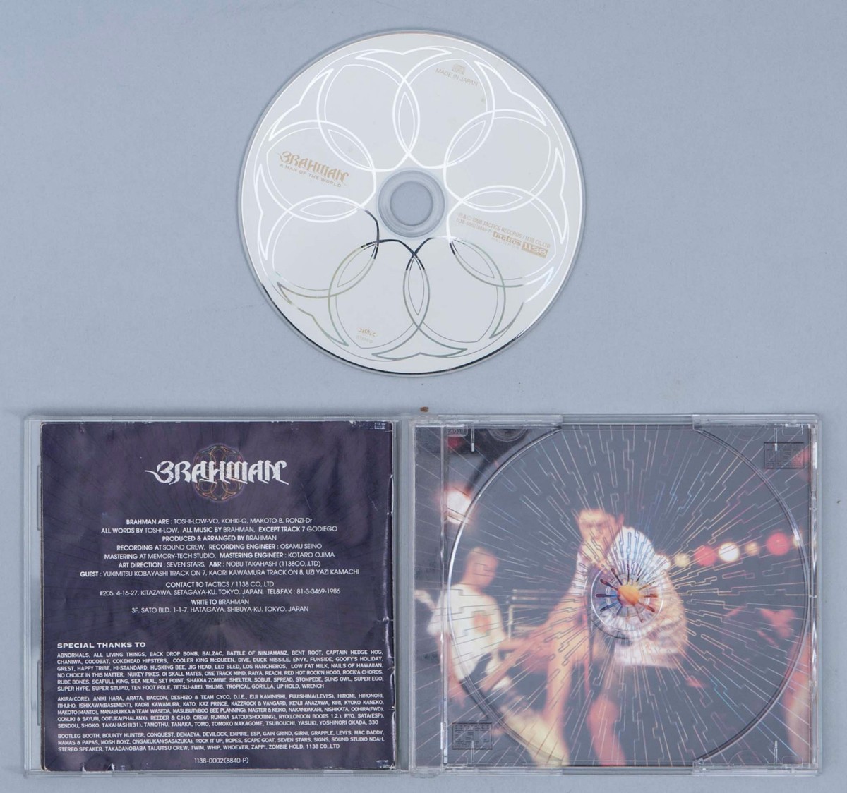 19 【BRAHMAN】 A MAN OF THE WORLD ブラフマン A MAN OF THE WORLD / DISCOGRAPHY / BRAHMAN