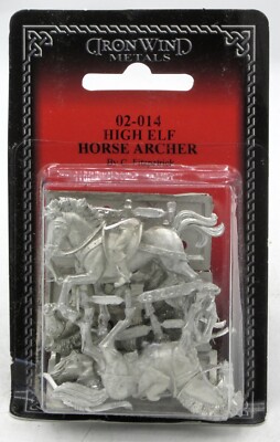Ral Partha 02-014 High Elf Horse Archer (3) [Random] (Fantasy Armies) Cavalry