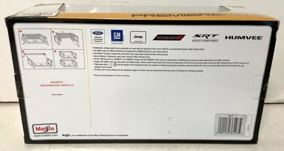 NEW Maisto 36143 Premier Edition AUDI R8 Red Diecast Sports Model Car 1:18 - Image 4 of 4