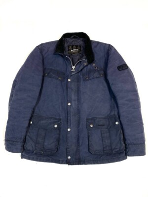 Barbour International Duke Waxed Men Jacket Size S-M