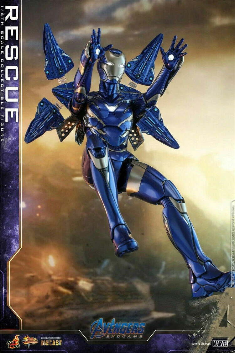 1/6 HOT TOYS MMS538D32 AVENGERS ENDGAME MK49 PEPPER POTTS RESCUE