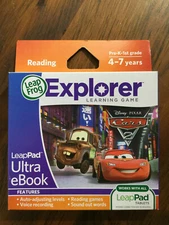 Leapfrog Explorer - Disney Pixar - Cars 2 - Ultra eBook - Sealed