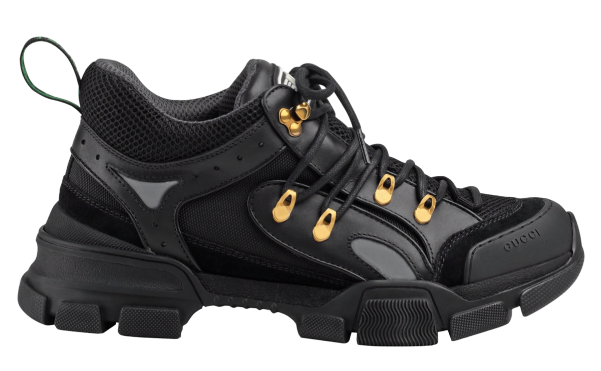 GUCCI ブラック ワークブーツ Men's Web boot in black GG canvas | GUCCI® US