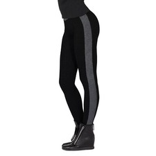 Leggings Sportivi Donna 3/4 Vita Alta - Pantaloncini Capri Con Tasche Per Yoga, Fitness, Corsa - Foto 2