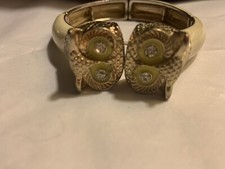 Cute Owl Statement Stretch Bracelet