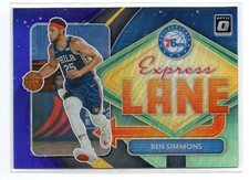 20-21 Optic Insert - Express Lane Purple #22 Ben Simmons - 76ers