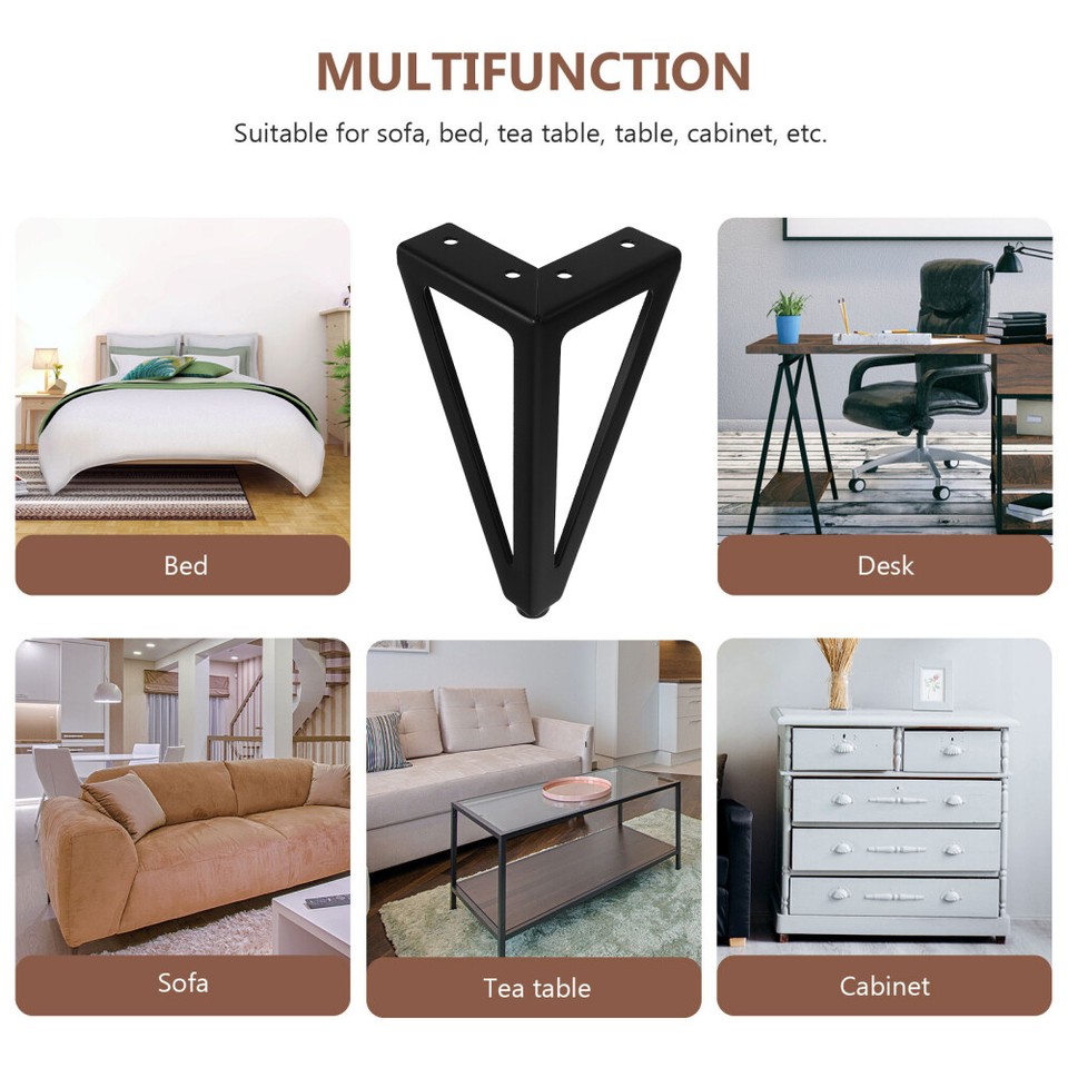 1 Set Sofa Feet Support For Furniture Sleek Replacement Legs For