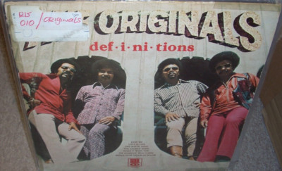 ORIGINALS definitions ( funk ) WHITE LABEL PROMO