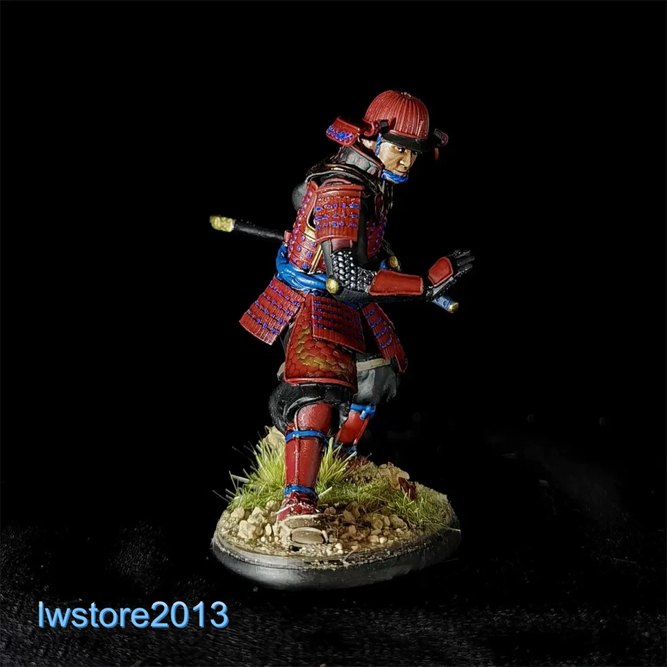 1/32 54mm Japanese Samurai Man Resin Miniatures Figures Figurines Model Toys - Image 2 of 4