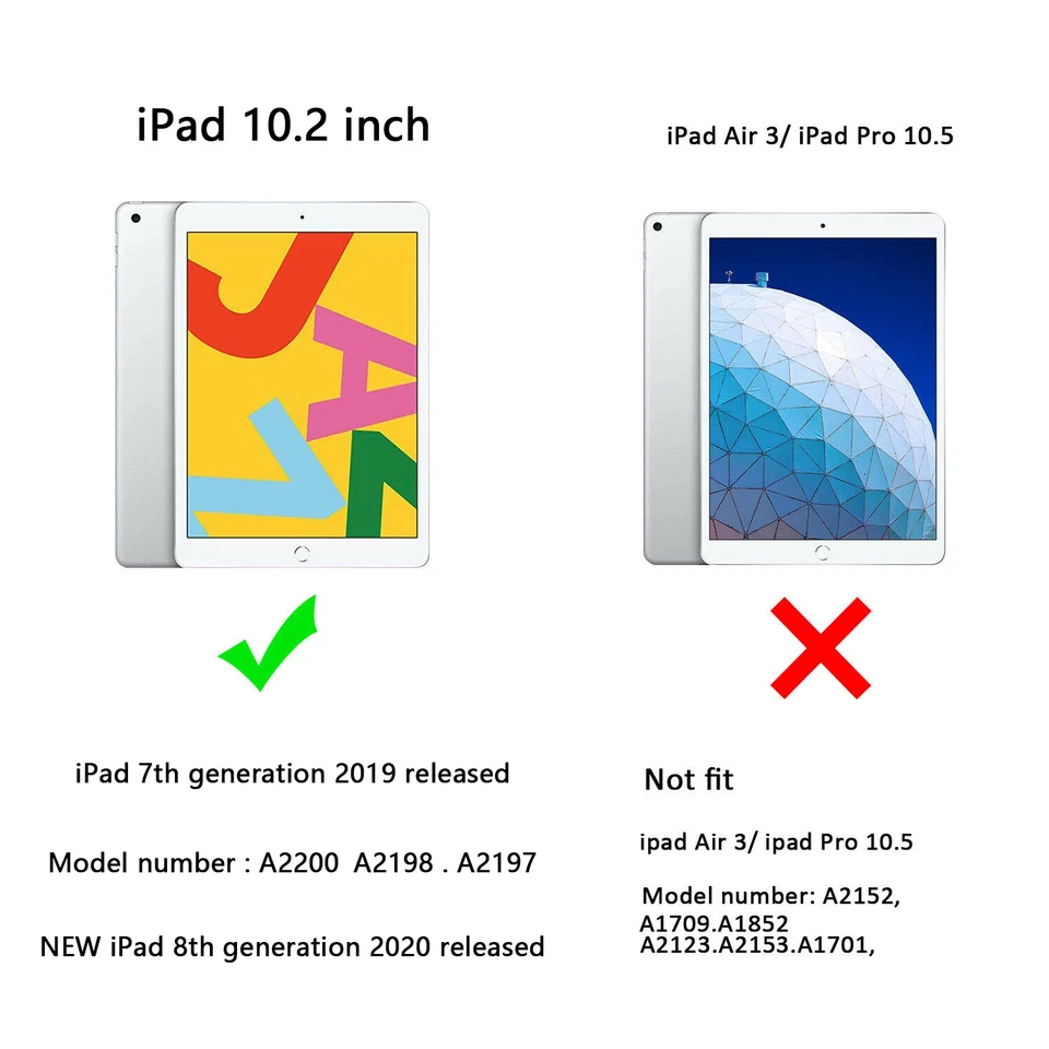 Funda de silicona a prueba de golpes para iPad 10.2 (7ª/8ª/9ª generación) / 10.9 (10ª generación) Foto 2 de 4