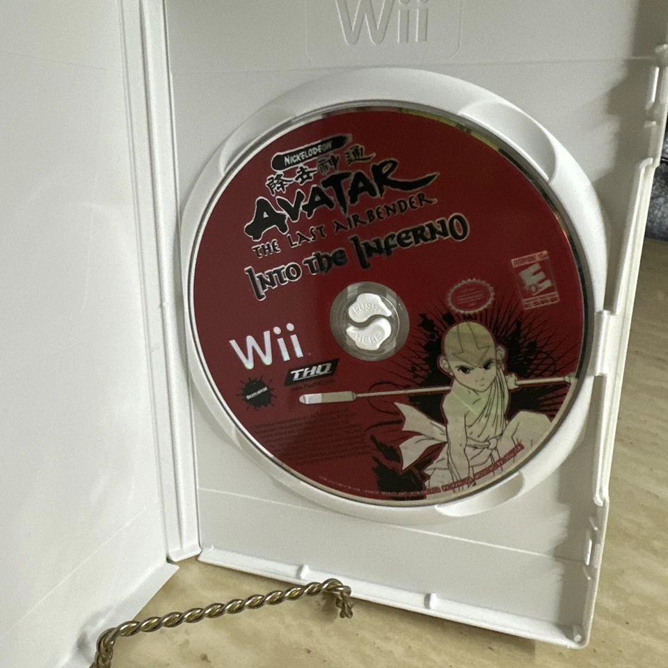 AVATAR THE LAST AIRBENDER INTO THE INFERNO NINTENDO Wii 🤩 Nickelodeon Foto 3 de 4
