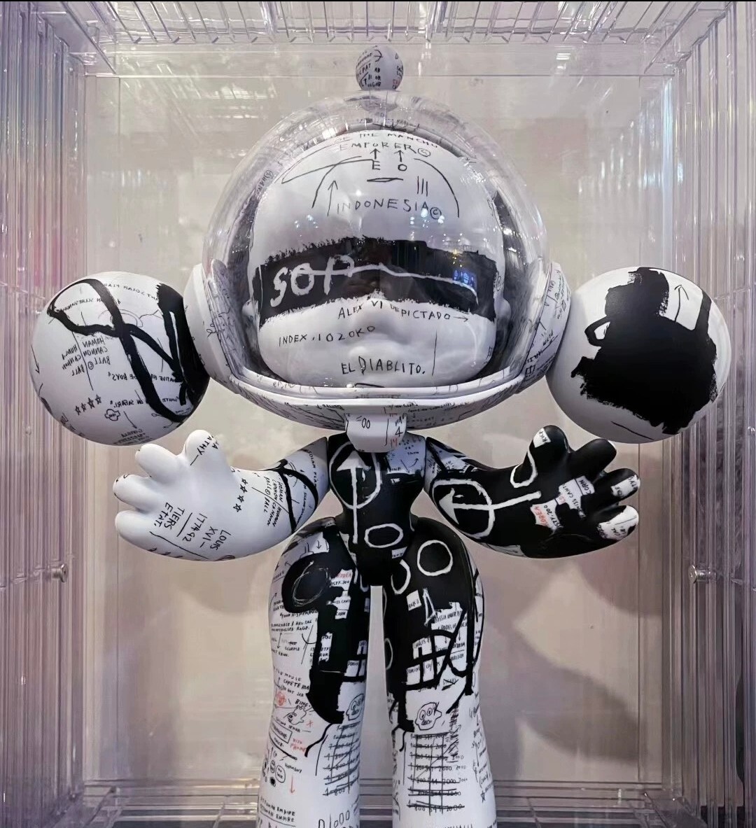 POPMART MEGA Collection 400% SKULLPANDA Jean-Michel Basquiat POPMART MEGA Collection 400% SKULLPANDA Jean-Michel Basquiat