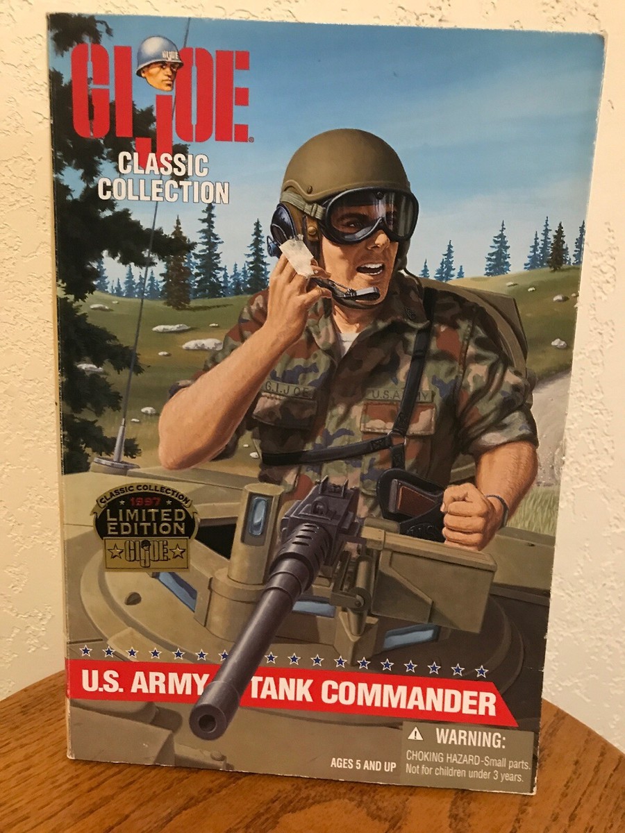 ミリタリー GI JOE 1997 U.S. ARMY TANK COMMANDER GI Joe 1997 Limited Edition US Army TANK COMMANDER USA