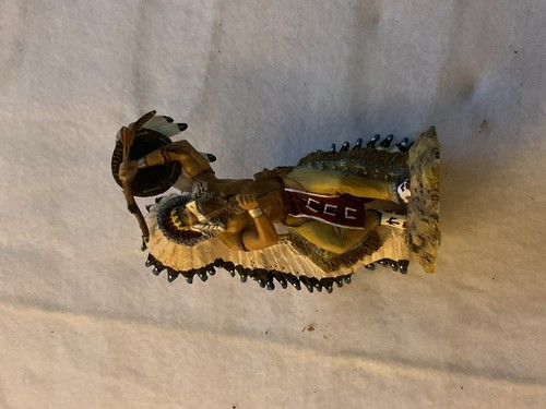 2 Figures Great Feather Warrior / Sacred Circle John Pyre 1998. Hamilton Coll. - Picture 3 of 9