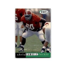 Chris Samuels 2000 SAGE HIT #3 Alabama Crimson Tide Football Card NM