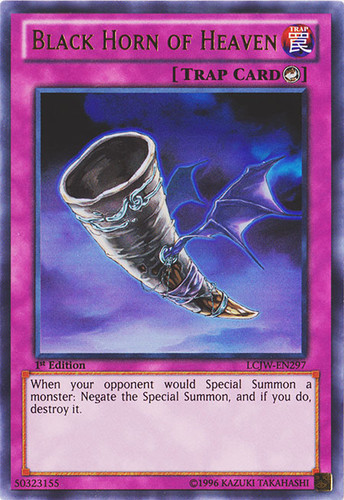3X BLACK HORN OF HEAVEN 3X *** 1ST EDITION ULTRA RARE LCJW-EN297