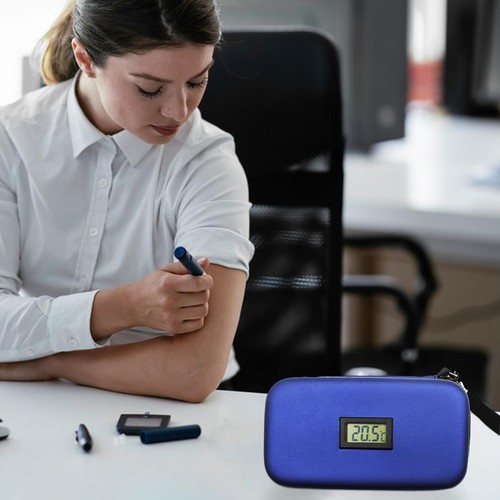 Insulin Cooler Travel Case Diabetes Carrying Bag Keep Medicine Cool Vial Boxes - Picture 6 of 10