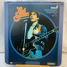 Paul Simon In Concert 1981 CED Videodisc - Nice