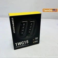 Firstech / Compustar RF-1WG15-AP 1-Way, 4-Button, Remote Start Key-Fob Kit