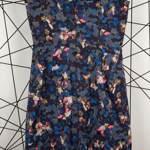 ERDEM Women's Floral Sleeveless Summer Tank Bodycon Sun Dress Size 6 M - Picture 10 of 14