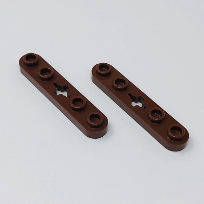 32124 LEGO Technic Plate 1x5 Smooth Ends 4 Studs Center Axle Hole