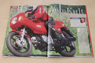 Motorrad News 1544) Ducati Pantah 500 TL mit 50PS in einer seltenen Vorstellung