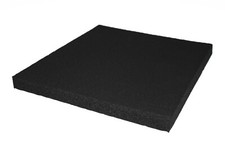 1m x 2m Class 0 Foam Flame Retardant Closed Cell Boat Van Home Insulation Black