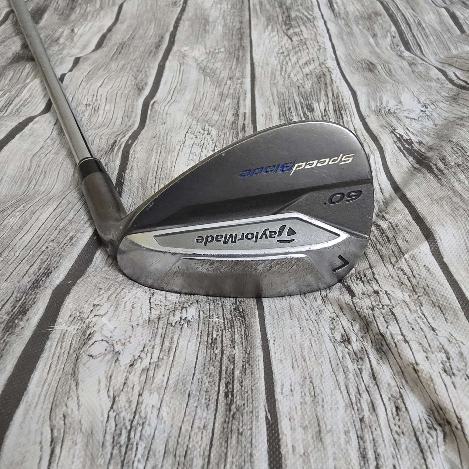 Taylormade Speedblade Lob Wedge 60* Wedge Flex Steel Mens RH New Grip