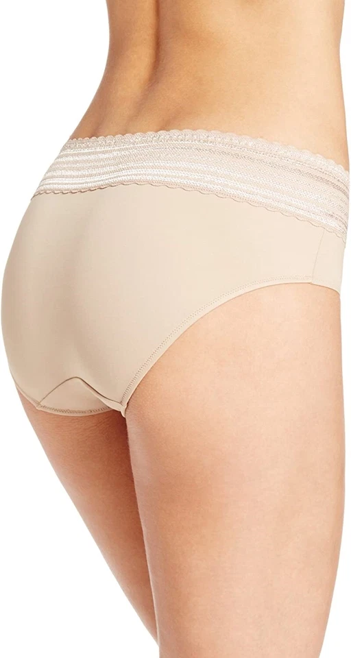 Warner's 265418 Women's No Pinching No Problems Lace Hipster Panty Size Small - Image 2 of 2