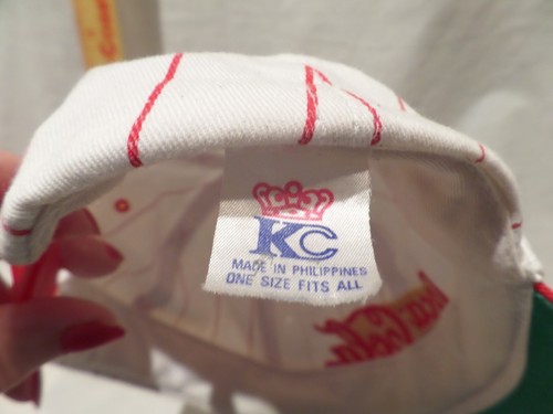 SOMBRERO DE COLECCIÓN COCA-COLA AÑOS 90 A RAYAS--DIFÍCIL DE CONSEGUIR - Imagen 6 de 6