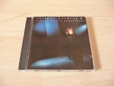 CD Juliane Werding -  Sehnsucht ist unheilbar - 1986 incl. Stimmen im Wind 