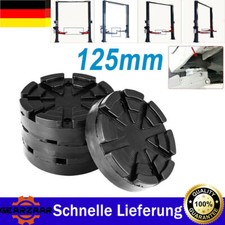 Piastra in gomma cric supporto in gomma supporto cric universale nero 125 mm