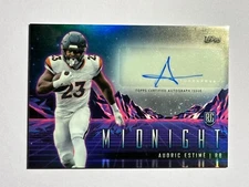 2024 Topps Midnight Audric Estime #RHS-AE Broncos (RC) Rookie Auto