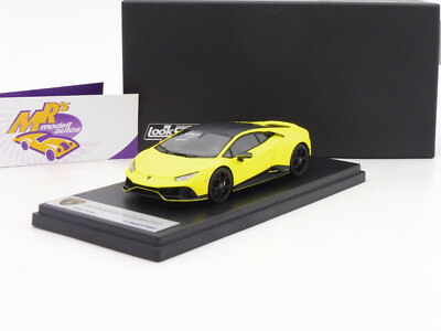 Look Smart LS498FCC # Lamborghini Huracan Evo Fluo Capsule Bj.2020 mattgelb 1:43