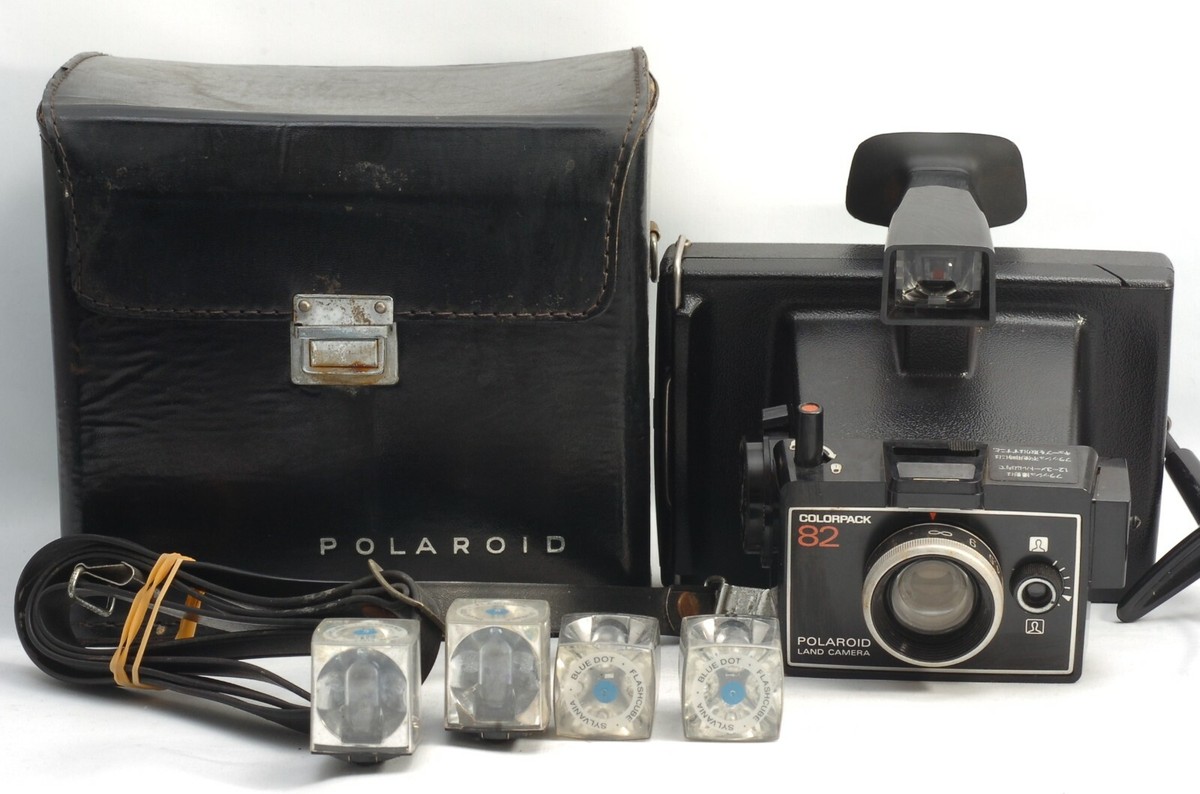 SakuraDo Camera Polaroid Land Camera Colorpack 82 Instant Film Camera