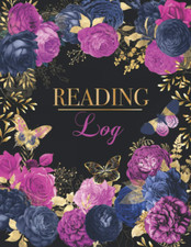 Reading Log: Floral | Reading Log Journal | Book Review Journal for Book Lovers 