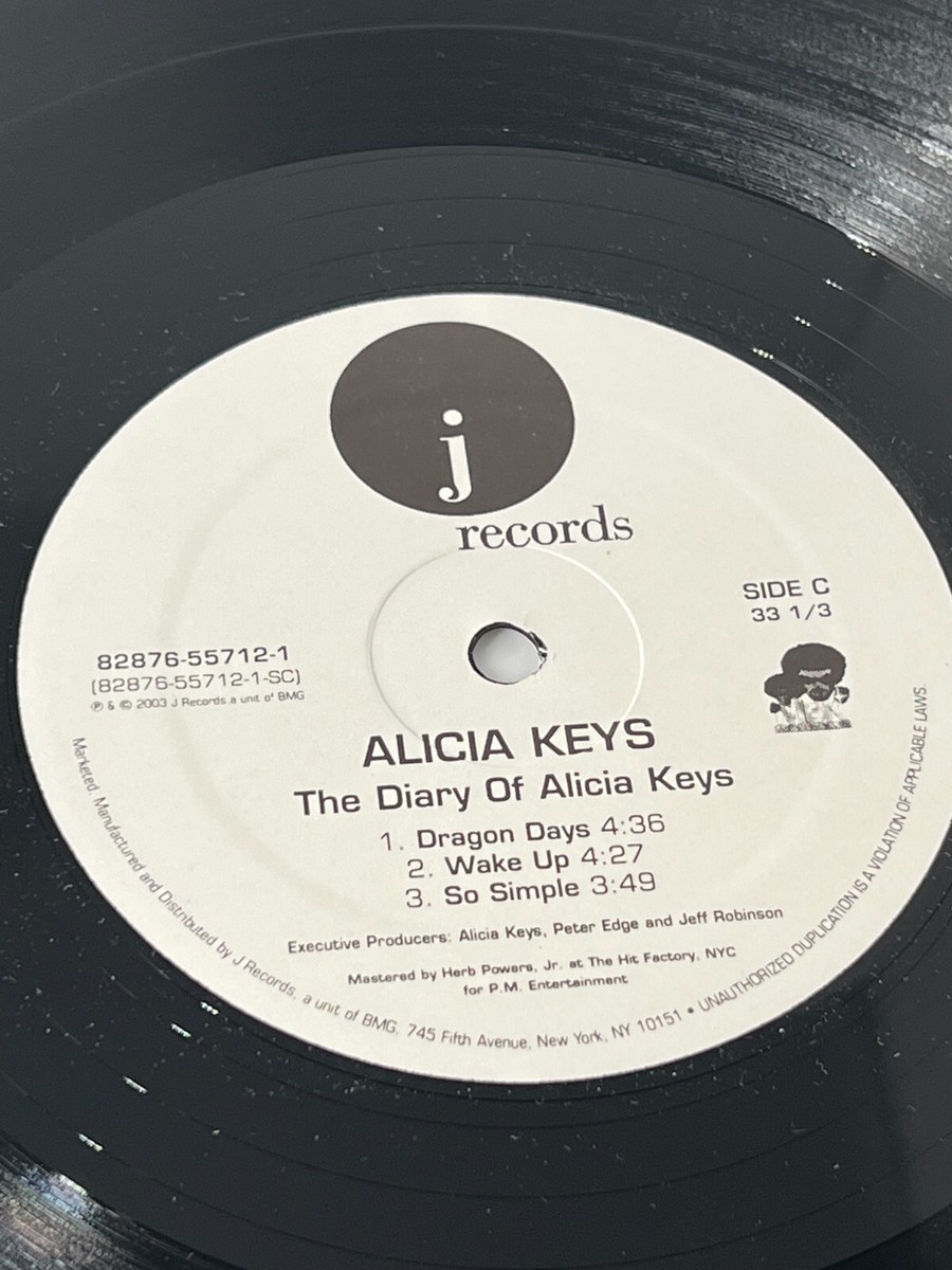欧2LP Alicia Keys The Diary Of Alicia Keys 19658885521 J Records 未開封 /00660 2LP ALICIA KEYS The Diary Of Alicia 19658885521 J Records