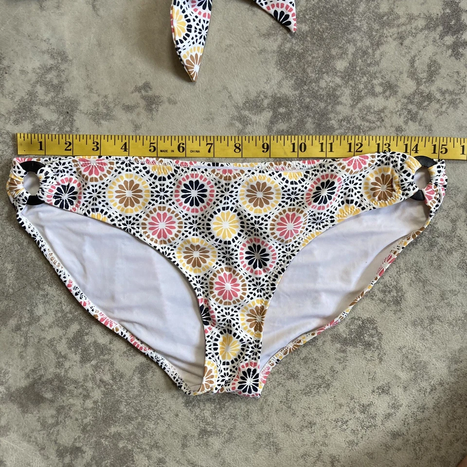 Traje de baño Bikini Diane Von Furstenberg para mujer talla grande estampado floral Italia Foto 3 de 4
