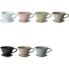 Kalita Coffee Dripper Ceramic High Heat Retention Wave Series Made in Japan