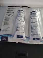 Aqueon 100 Silicone Aquarium Waterproof Sealant Non-Toxic Clear 3 oz 2 Pack New