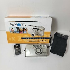 Minolta Freedom Zoom 150 QD 35mm Point  Shoot Film Camera parts only