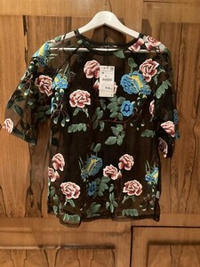 Download Zara Floral Embroidered Blouse JPG Pictures