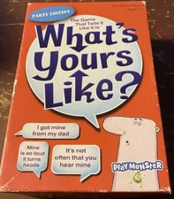 What's Yours Like? Hilarious Party Edition Game 4+players  Ages 12+  PlayMonster